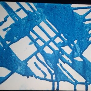 homemade craft painting